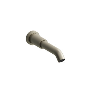 Riobel Zendo Wall Mount Tub Spout with Trough - Brushed