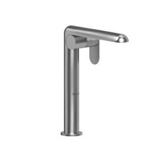 Ciclo Single Handle Tall Lavatory Faucet 1.0 GPM - Brushed Chrome with Lined Lever Handles | Model Number: CIL01LNBC-10 - Product Knockout
