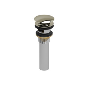 Lavatory Push Drain With Overflow - Polished Nickel | Model Number: DB170PN