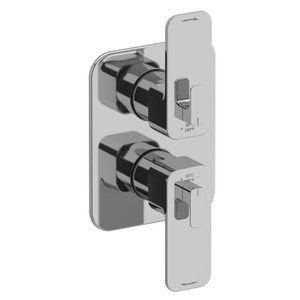 Equinox 3/4 Inch Thermostatic and Pressure Balance Multi-Function System  - Chrome | Model Number: EQ83C - Product Knockout