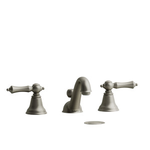 Classic Widespread Lavatory Faucet  - Brushed Nickel with Lever Handles | Model Number: GN08LBN - Product Knockout