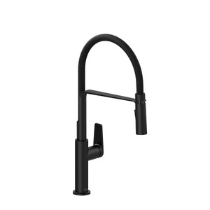 Mythic™ Pre-Rinse Kitchen Faucet - Black | Model Number: MY101BK