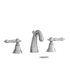 Classic Widespread Lavatory Faucet 1.0 GPM - Chrome with Lever Handles | Model Number: PR08LC-10 - Product Knockout