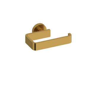 Paradox Toilet Paper Holder  - Brushed Gold | Model Number: PX3BG - Product Knockout