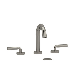 Riu™ Widespread Lavatory Faucet With C-Spout - Brushed Nickel | Model Number: RU08LBN
