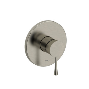 Edge 1/2 Inch Pressure Balance Trim  - Brushed Nickel with Lever Handles | Model Number: TEDTM51BN - Product Knockout