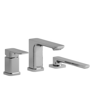 DISCONTINUED Equinox™ 3-Hole Pressure Balance Deck Mount Tub Filler Trim - Chrome | Model Number: TEQ16C