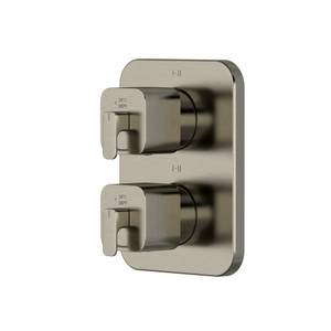 DISCONTINUED Equinox™ 3/4" Therm & Pressure Balance Trim With 6 Functions - Brushed Nickel | Model Number: TEQ46BN