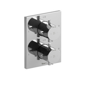 DISCONTINUED Pallace™ 3/4" Therm & Pressure Balance Trim With 6 Functions - Chrome | Model Number: TPATQ46+C