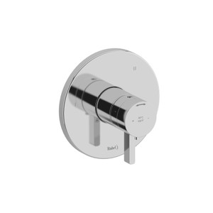 Paradox 1/2 Inch Thermostatic and Pressure Balance Trim with up to 5 Functions  - Chrome | Model Number: TPXTM45C - Product Knockout