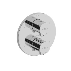 Paradox 3/4 Inch Thermostatic and Pressure Balance Trim with up to 6 Functions  - Chrome | Model Number: TPXTM46C - Product Knockout