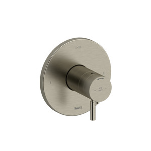 Riu™ 1/2" Therm & Pressure Balance Trim With 3 Functions - Brushed Nickel | Model Number: TRUTM23BN
