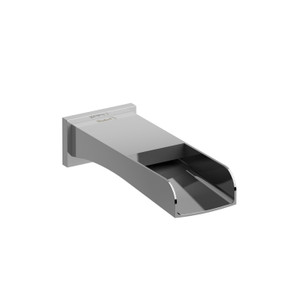 Zendo Wall Mount Tub Spout with Trough  - Chrome | Model Number: TZOOP80C - Product Knockout