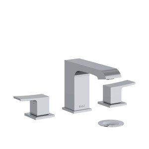 Zendo Widespread Lavatory Faucet 1.0 GPM - Chrome | Model Number: ZO08C-10 - Product Knockout