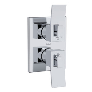 Zendo 3/4 Inch Thermostatic and Pressure Balance Multi-Function System  - Chrome | Model Number: ZOTQ83C - Product Knockout