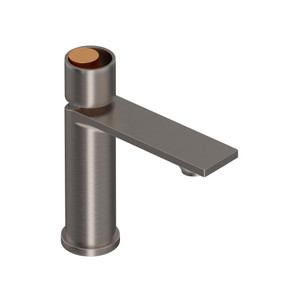 Eclissi™ Single Handle Lavatory Faucet - Satin Nickel/Satin Gold | Model Number: EC01D1IWSNG