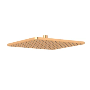 DISCONTINUED 11" Rain Showerhead - Satin Gold | Model Number: I00598SG