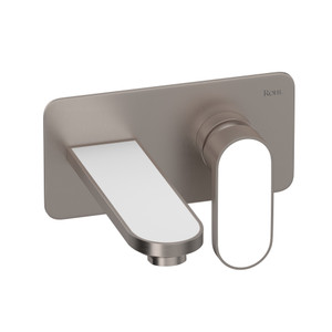 DISCONTINUED Miscelo™ Wall Mount Single Handle Lavatory Faucet - Satin Nickel | Model Number: MI01W2BLSTN