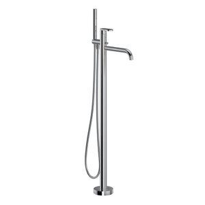 DISCONTINUED Miscelo™ Single Hole Floor Mount Tub Filler Trim - Polished Chrome | Model Number: MI05F1GQAPC