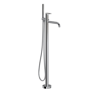 DISCONTINUED Miscelo™ Single Hole Floor Mount Tub Filler Trim - Polished Chrome | Model Number: MI05F1WBAPC