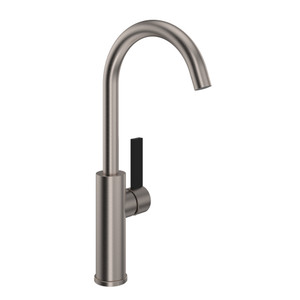 Tuario™ Bar/Food Prep Kitchen Faucet With C-Spout - Satin Nickel | Model Number: TR60D1LBSTN