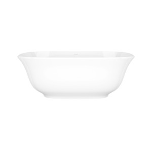 Amiata 65"x 32" Freestanding Soaking Bathtub - Standard White (Gloss) | Model Number: AMT-N-SW-NO