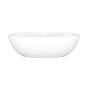 Barcelona 70" x 34" Freestanding Soaking Bathtub - Standard White (Gloss) | Model Number: BAR-N-SW-OF