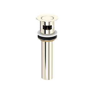 Drain for Undermount/Drop In Bathtubs  - Polished Nickel | Model Number: K-13-PN