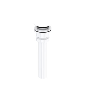 Lavatory Universal Push Drain - Standard White (Gloss) | Model Number: K-25-SW