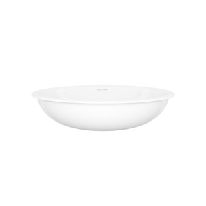 Radford 20" x 16" Oval Vessel Lavatory Sink - Standard White (Gloss) | Model Number: VB-RAD-51-NO