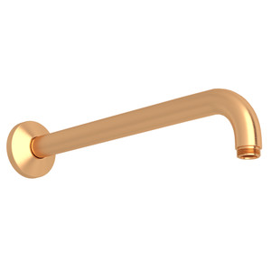 12 Inch Wall Mount Shower Arm - Satin Gold | Model Number: 1120/12SG - Product Knockout