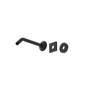 9" Wall Mount Shower Arm - Matte Black | Model Number: 1440/8MB