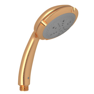DISCONTINUED 5" 4-Function Handshower - Satin Gold | Model Number: B00102SG