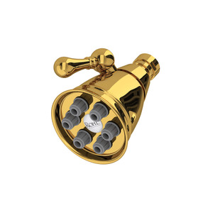 DISCONTINUED 3" Multi-Function Showerhead - Unlacquered Brass | Model Number: WI0122ULB