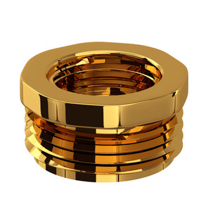 3/4 Inch M X 1/2 Inch F Adaptor - Unlacquered Brass | Model Number: U.5379ULB - Product Knockout