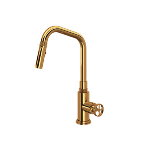 Campo Pull-Down Kitchen Faucet - Italian Brass | Model Number: CP56D1IWIB - Product Knockout