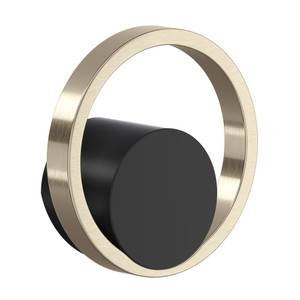 Eclissi™ Kitchen Faucet Handle - Matte Black/Satin Nickel | Model Number: EC81IWMBN