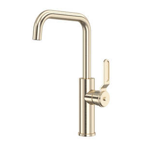 Myrina Bar and Food Prep Kitchen Faucet with U-Spout - Satin Nickel | Model Number: MY61D1LMSTN - Product Knockout