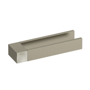 Reflet Towel Hook - Brushed Nickel | Model Number: RF7BN - Product Knockout