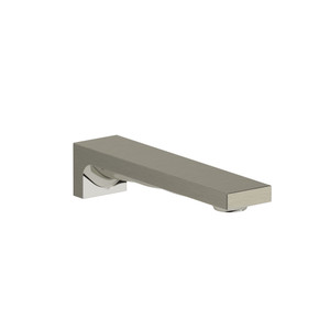 Reflet™ Wall Mount Tub Spout - Brushed Nickel | Model Number: RF80BN