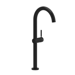 Riu Single Handle Tall Bathroom Faucet - Black | Model Number: RL01KNBK - Product Knockout