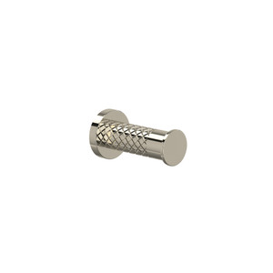 Tenerife Robe Hook - Polished Nickel | Model Number: TE25WRHPN - Product Knockout