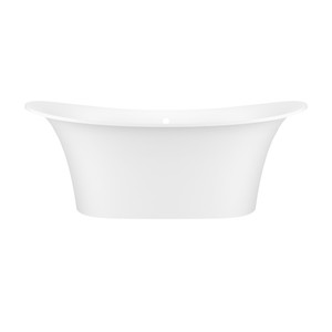 DISCONTINUED Toulouse 71" x 32" Freestanding Soaking Bathtub With Void - Standard White (Matte) | Model Number: TOUM-N-SM-OF
