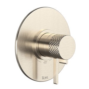 Tenerife 1/2 Inch Thermostatic & Pressure Balance Trim with 2 Functions - Satin Nickel | Model Number: TTE44W1LMSTN - Product Knockout