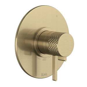 Tenerife 1/2 Inch Thermostatic & Pressure Balance Trim with 5 Functions - Antique Gold | Model Number: TTE45W1LMAG - Product Knockout