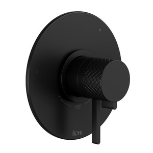 Tenerife™ 1/2" Therm & Pressure Balance Trim With 3 Functions - Matte Black | Model Number: TTE47W1LMMB