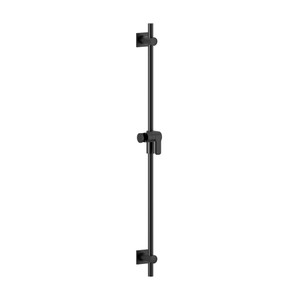 36 Inch Shower Bar  - Black | Model Number: 4862BK - Product Knockout