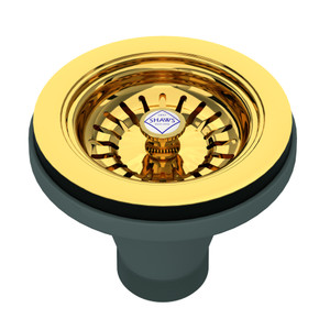 Basket Strainer - Unlacquered Brass | Model Number: SW734ULB