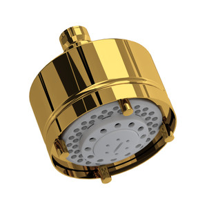 4" 5-Function Showerhead - Unlacquered Brass | Model Number: 1080/8ULB