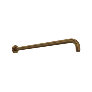 DISCONTINUED 20" Reach Wall Mount Shower Arm - French Brass | Model Number: 200127SAFB